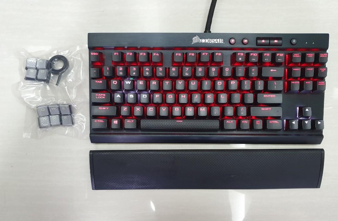 Corsair K65 Rgb Rapidfire Compact Mechanical Gaming Keyboard Cherry Mx Speed Electronics Computer Parts Accessories On Carousell