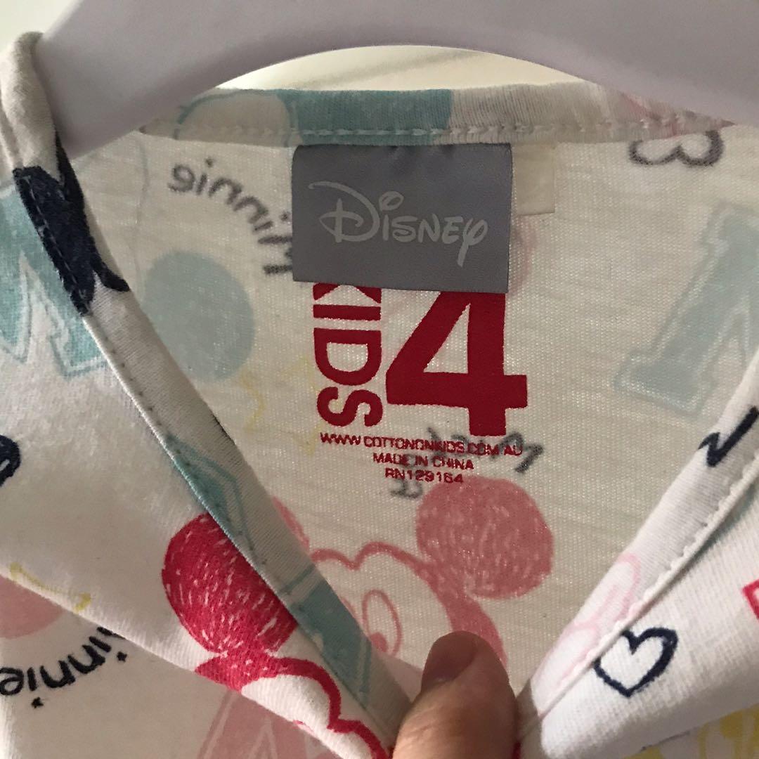 Cotton On x Disney top, Babies & Kids, Babies & Kids Fashion on Carousell