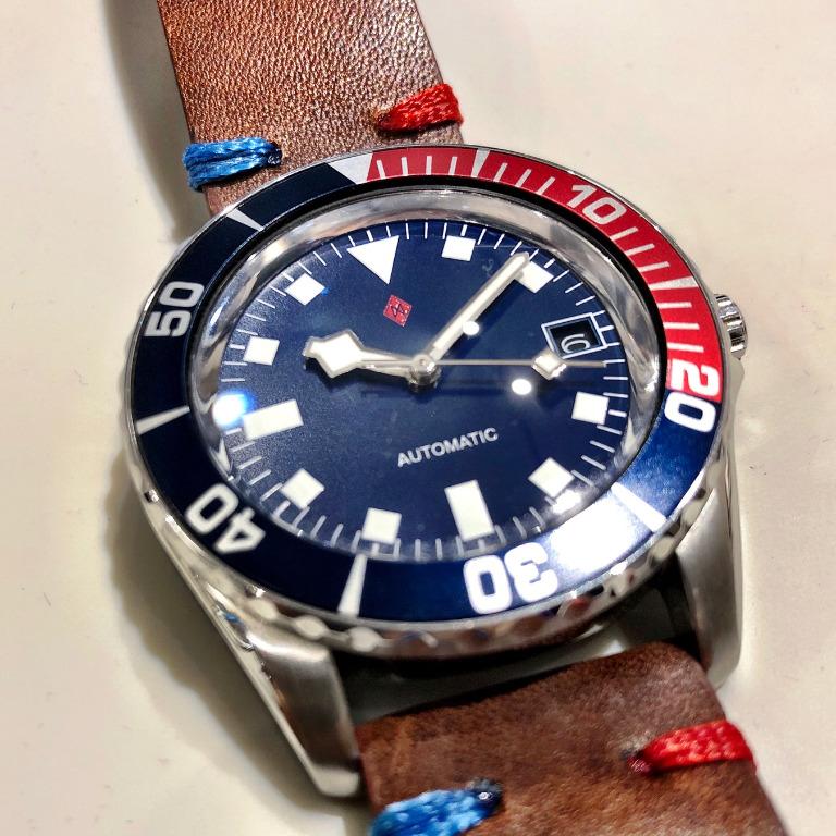 Custom Modded Dagaz Blue Seiko snzf15j watch, Men's Fashion, Watches &  Accessories, Watches on Carousell
