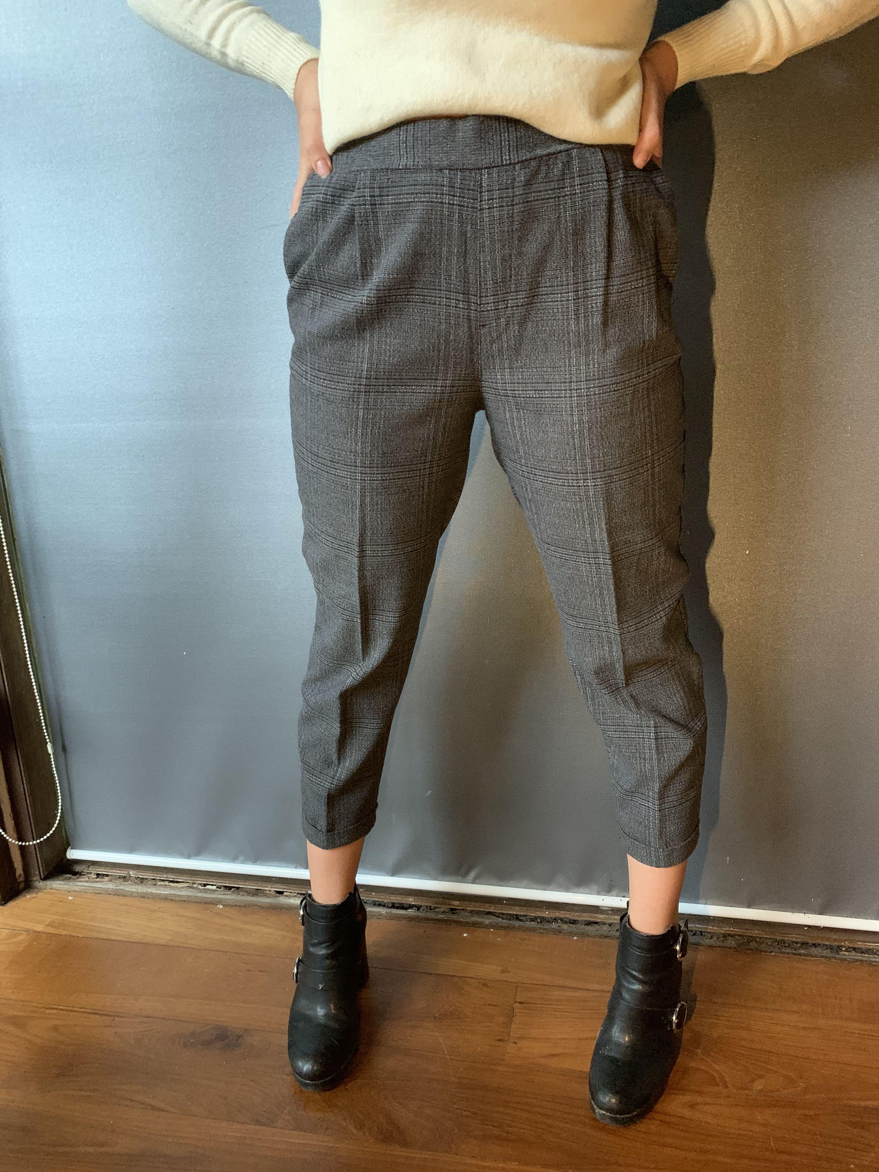 dark grey work pants womens