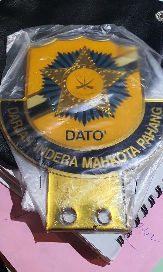 DATO (D. I. M. P.) CAR BUMPER EMBLEM, Luxury, Accessories on Carousell