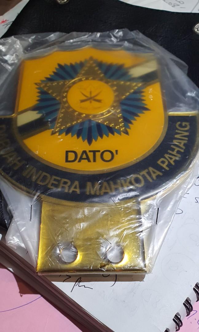 DATO (D. I. M. P.) CAR BUMPER EMBLEM, Luxury, Accessories on Carousell