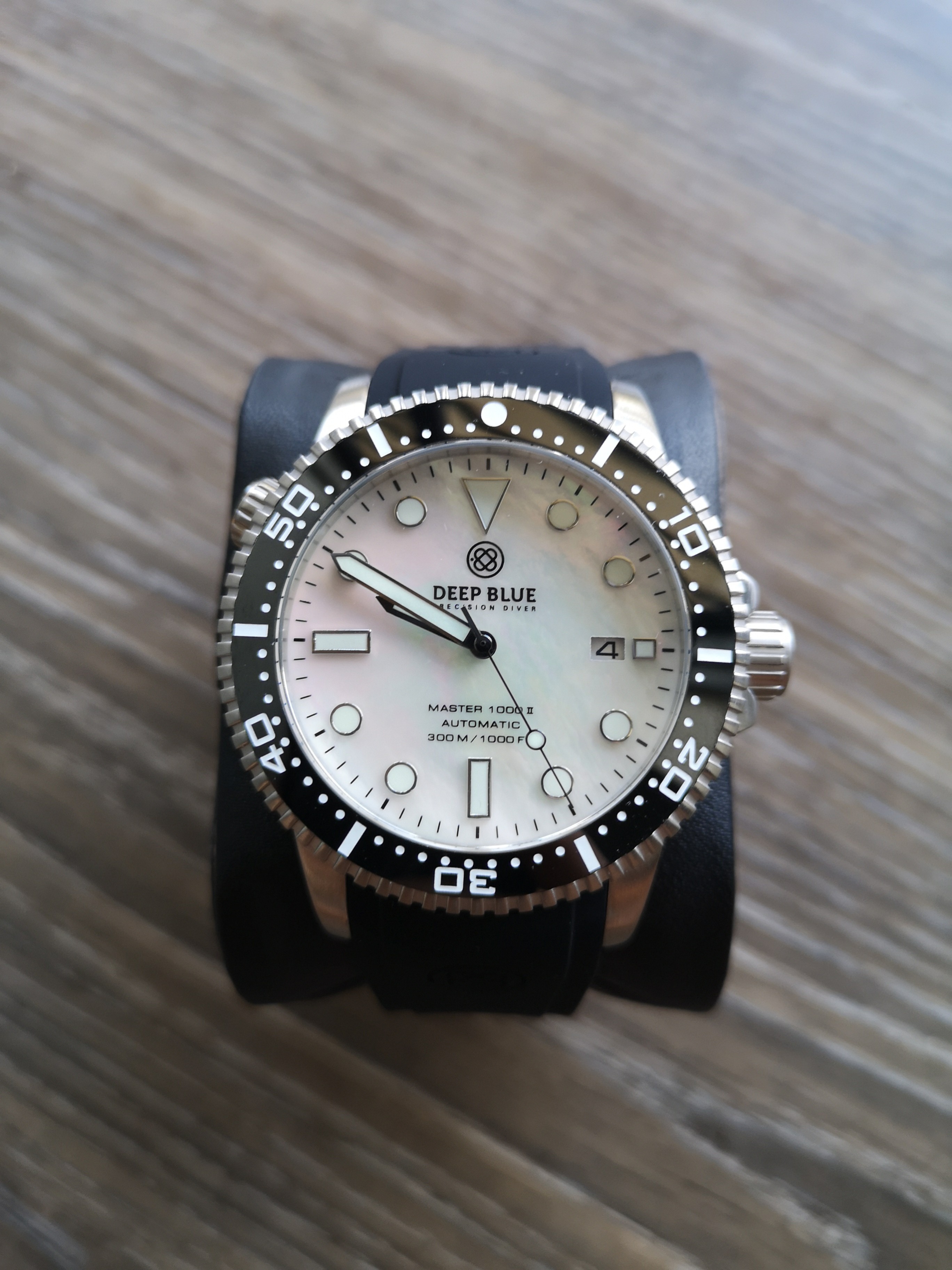 Deep Blue Master 1000 Gen2 MOP Diver s Watch
