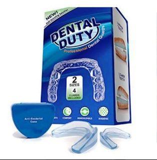 Dental Duty 4-PC Mouth Guard Teeth Grinding Bruxism TMJ Mouthpiece
