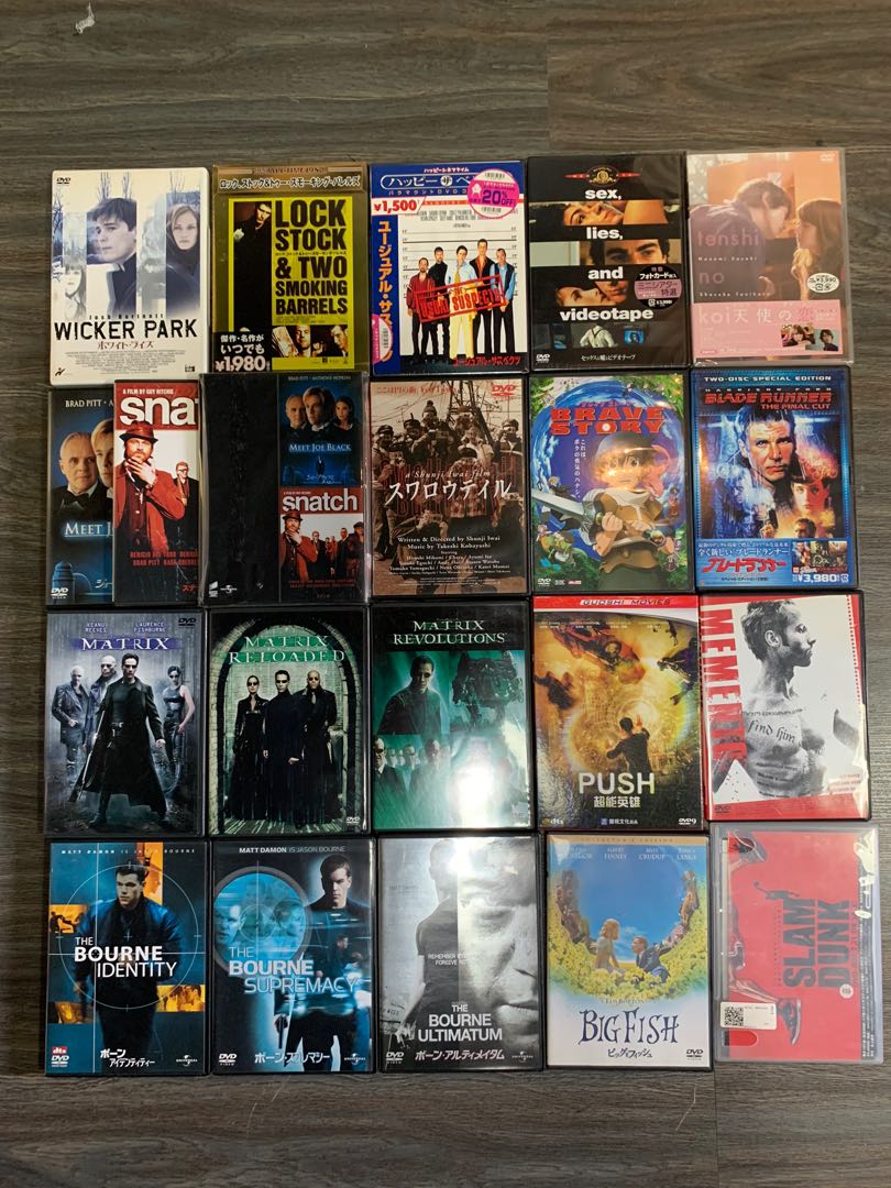DVDs. NTSC format., Hobbies & Toys, Music & Media, CDs & DVDs on Carousell