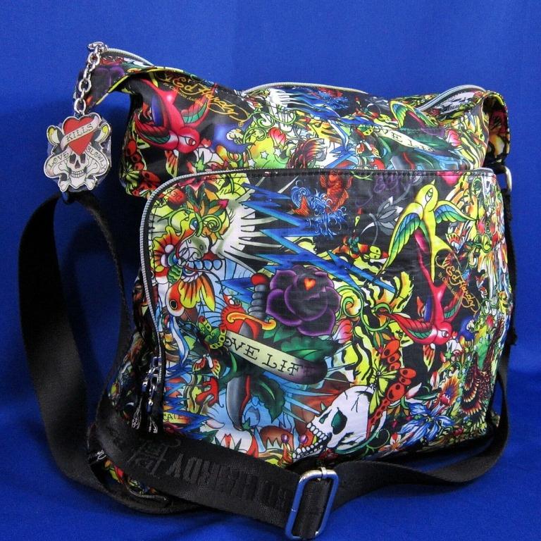 ed hardy bag by christian audigier