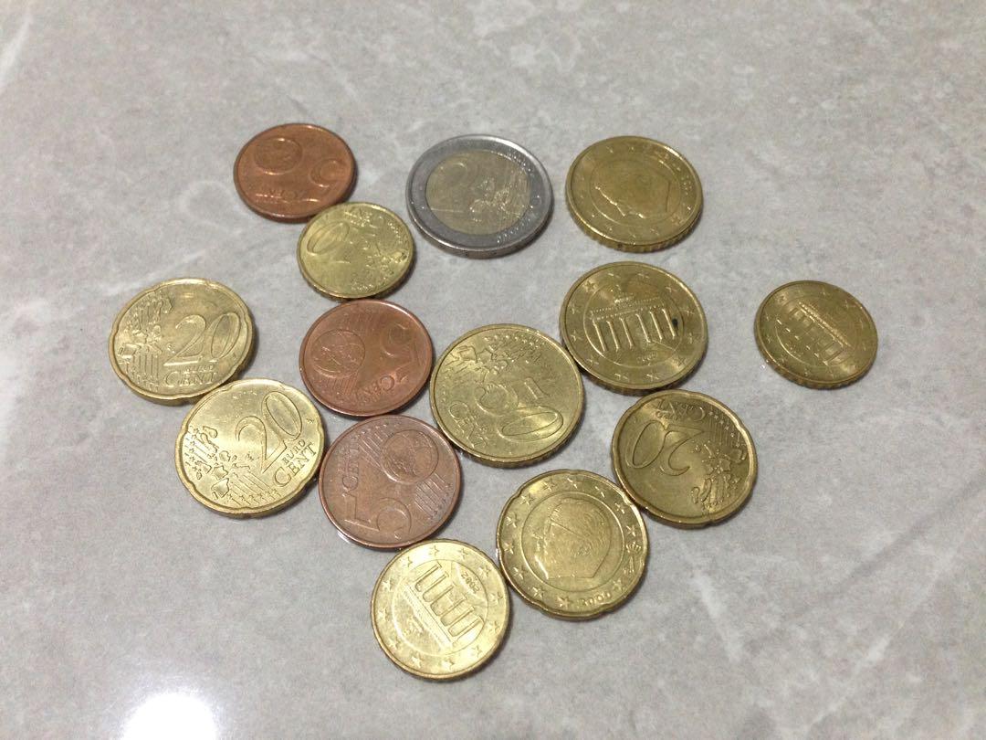 Eur Coins For Sgd Vintage Collectibles Currency On Carousell