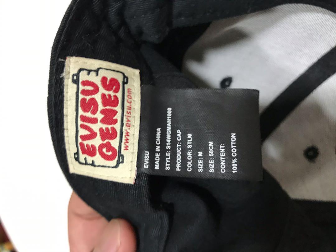 Evisu Cap (Category: Cap & Hats) located in Pasir Gudang. Submitted by izzqistore (Listing ID 1010660749, Image 2). Description: Evisu Cap untuk diniaga kan condition 8.5/10 retail harga 4xx nk jual murah2 Rm150..Cod PG Jb.