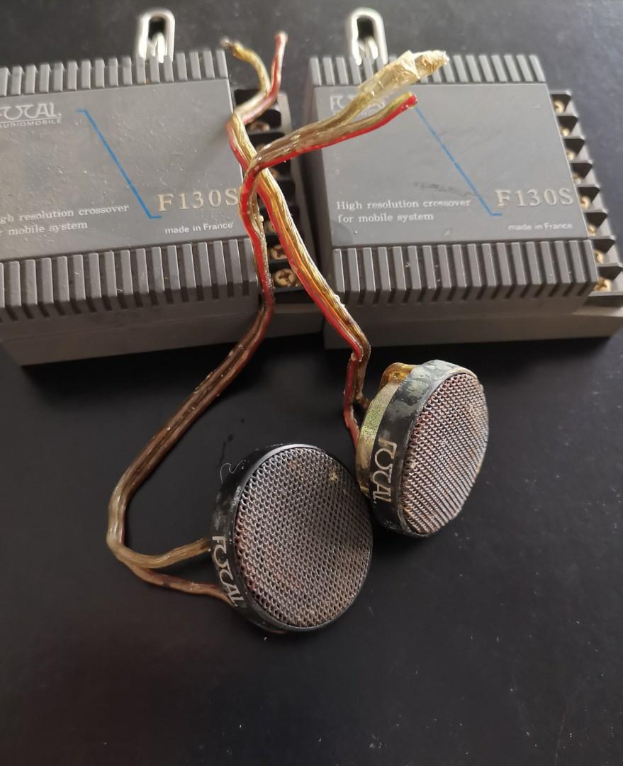 Focal TN46 kevlar tweeters and 