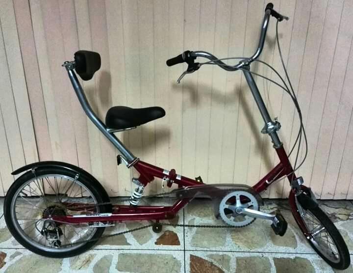 semi recumbent bike