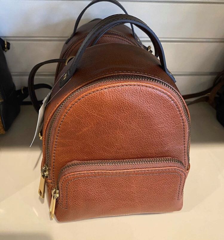 fossil mini backpack