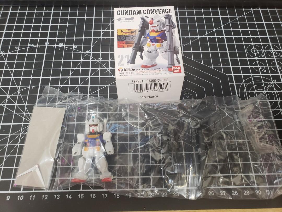 Fw Gundam Converge 21 Rx 78 2 Gundam 興趣及遊戲 玩具 遊戲類 Carousell