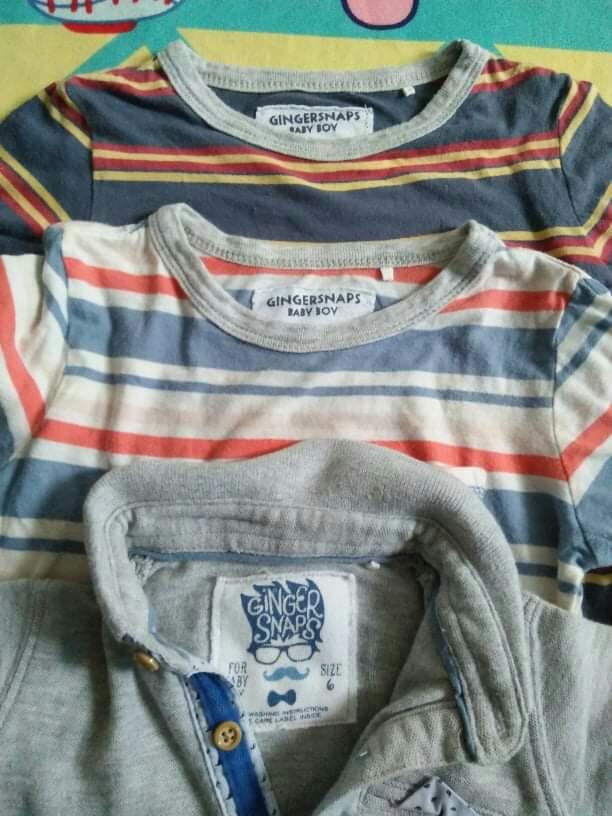 GINGERSNAPS : 3PCS (Category: Babies & Kids Fashion) located in Quezon City. Submitted by abrhync (Listing ID 1010757440, Image 1). Description: 💛 GOOD AS NEW. 💛 USED ONCE..