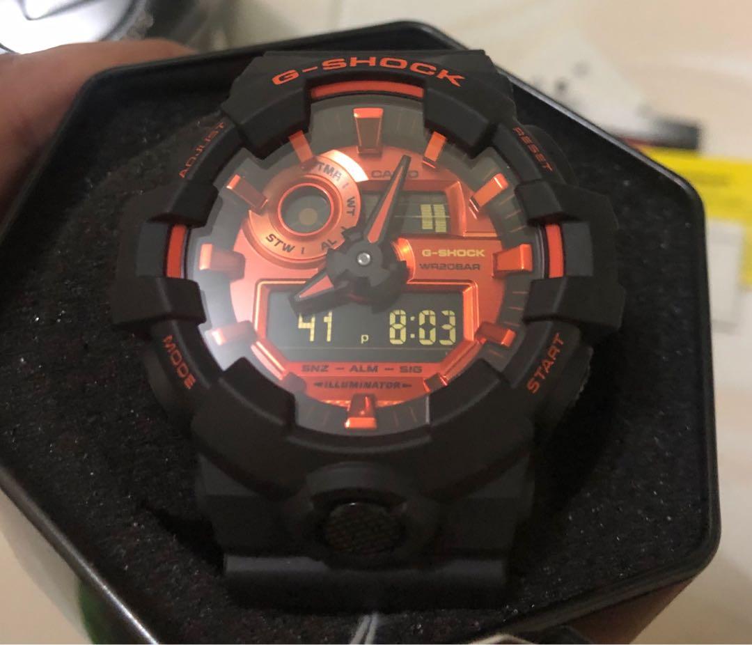 GSHOCK GA700 BR Special Colour