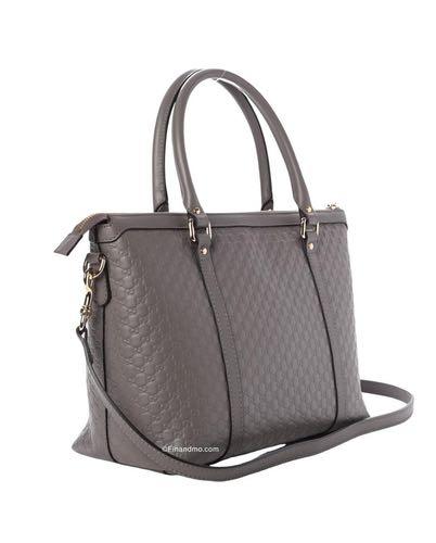 Gucci micro gg grey leather convertible dome crossbody shop
