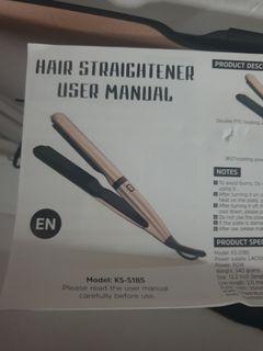 Hair Straightener Professional 2in1
