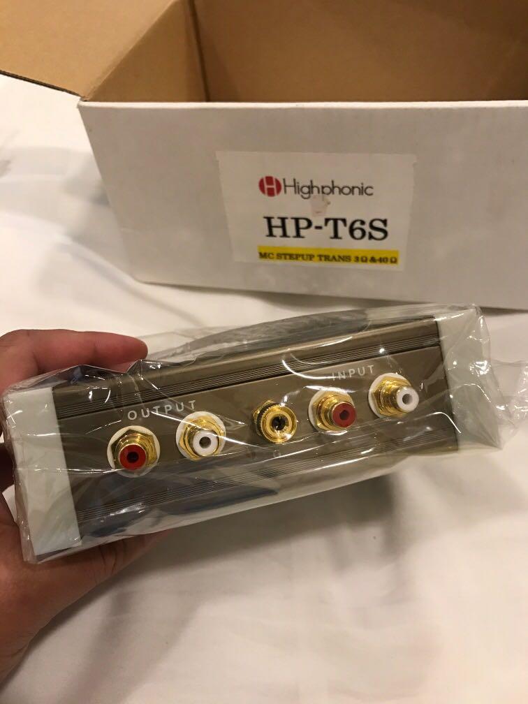 Highphonic HP-T6S MC Stepup Trans, Audio, Other Audio Equipment on Carousell