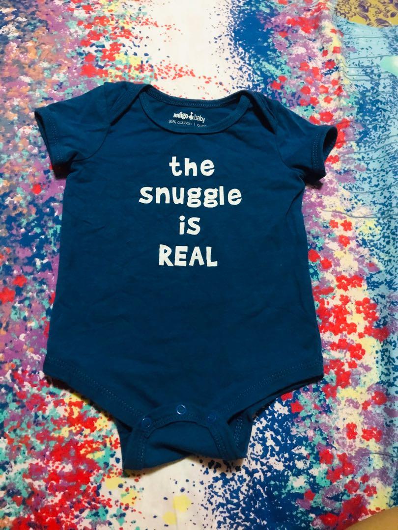 indigo onesie
