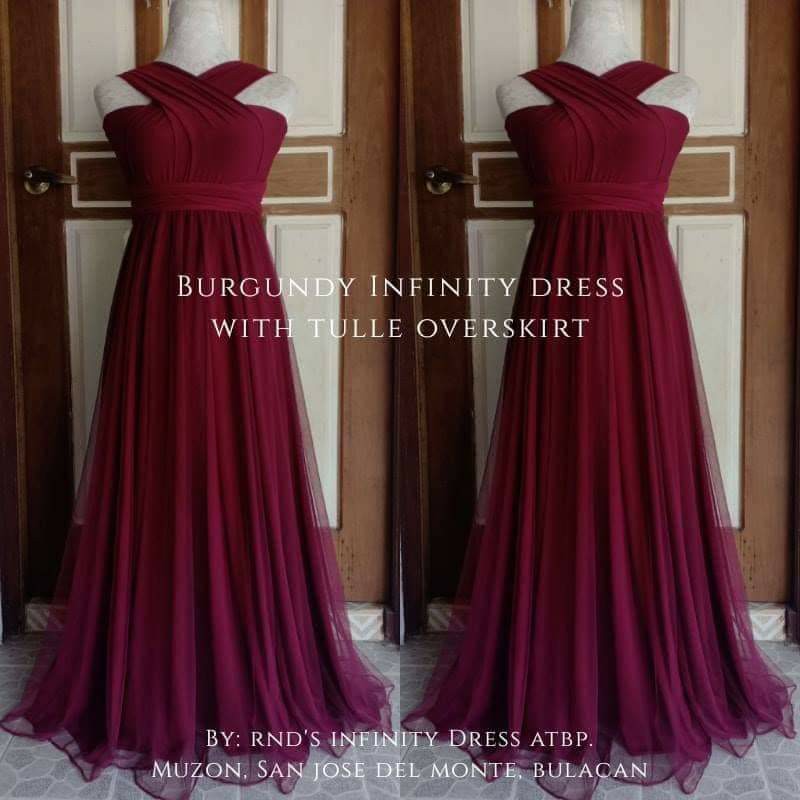 burgundy tulle skirt uk