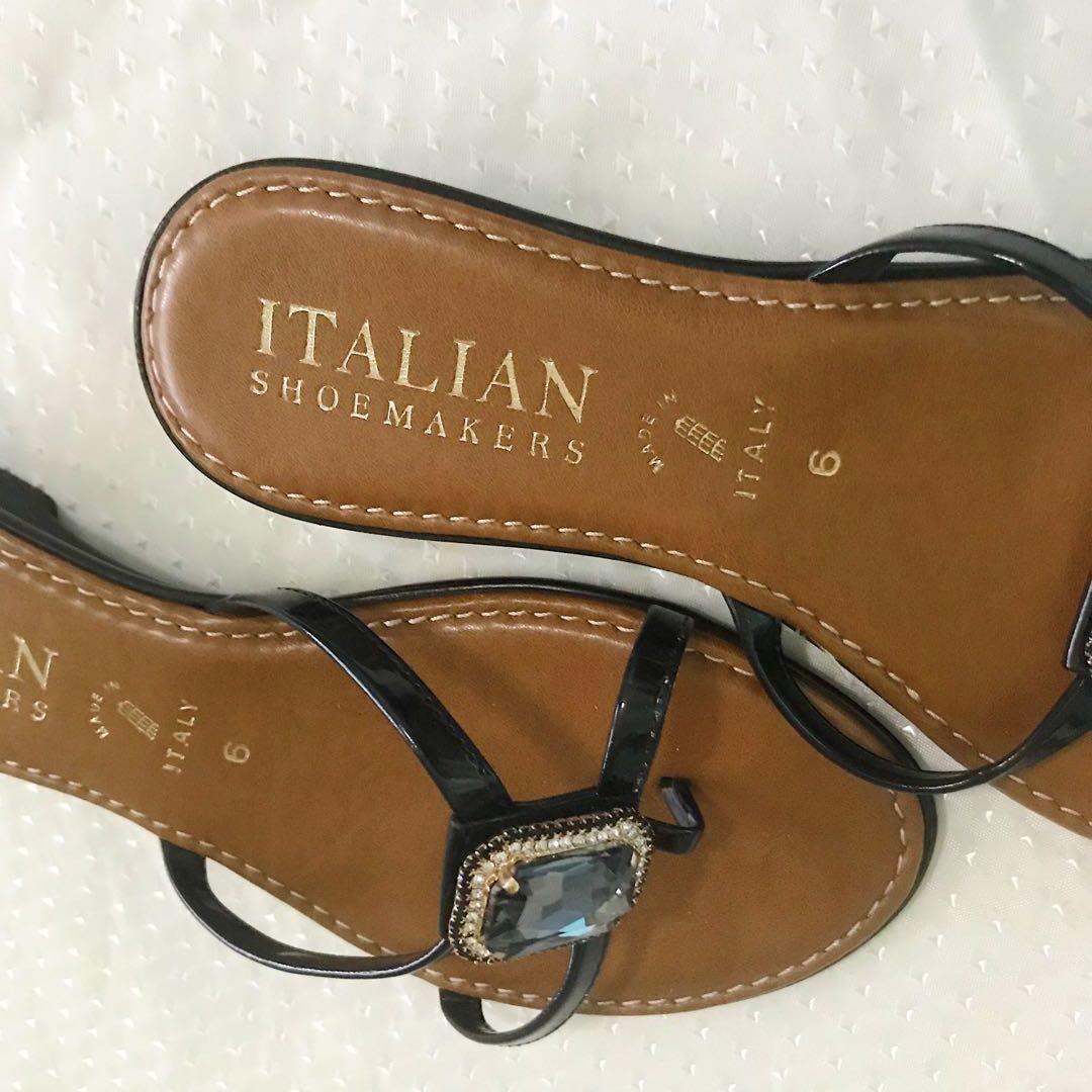 italian shoemakers gold sandals