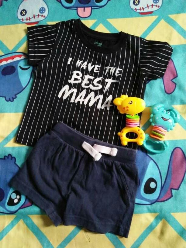 JUSTEES BABY : Terno (Category: Babies & Kids Fashion) located in Quezon City. Submitted by abrhync (Listing ID 1010695276, Image 1). Description: 💛 GOOD AS NEW. 💛 USED ONCE..