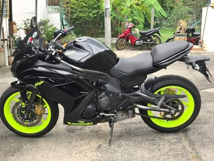Kawasaki ER6F 650cc Motorbikes on Carousell