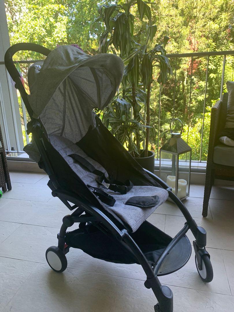 Kiddopotamus baby stroller grey cabin size Babies Kids Going Out Strollers on Carousell