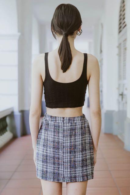 Tweed skirt primark sales