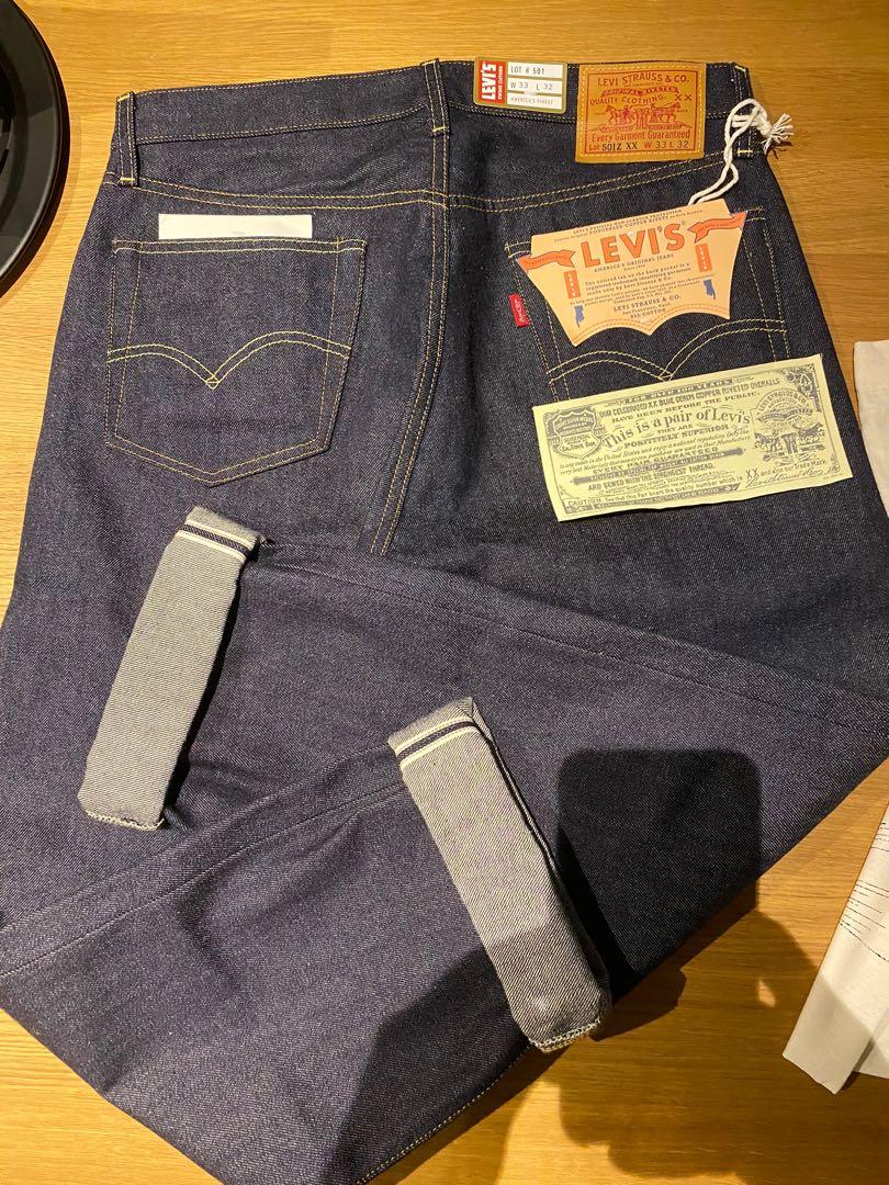 Levi's 1954 501 Men's Vintage Jeans - Rigid 30 x 34