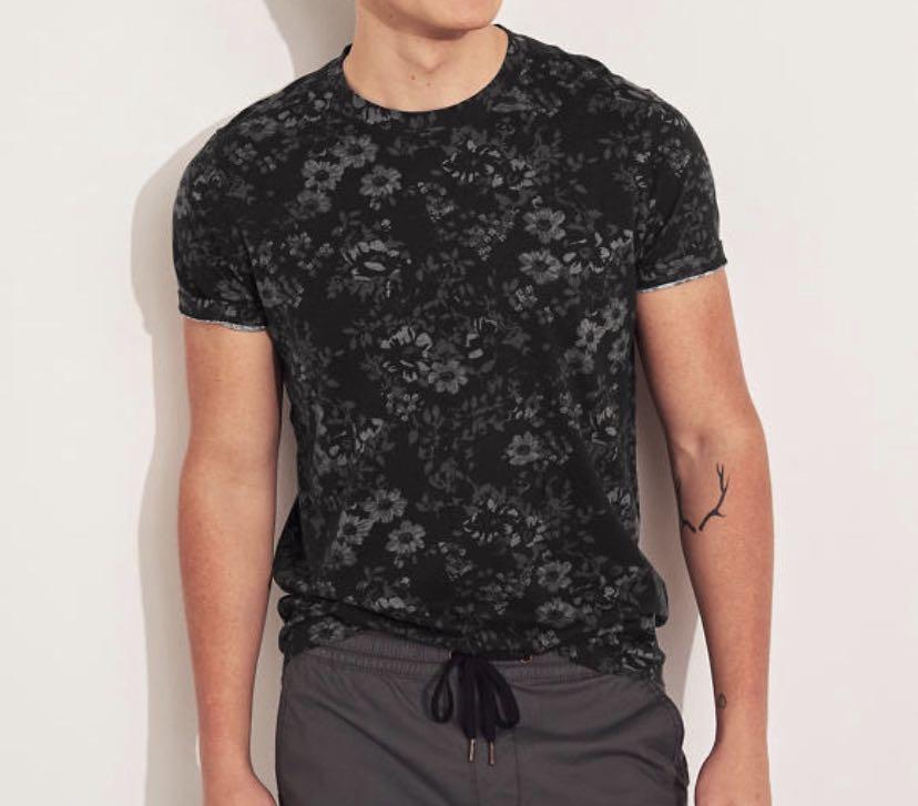Hollister mens hotsell floral shirts