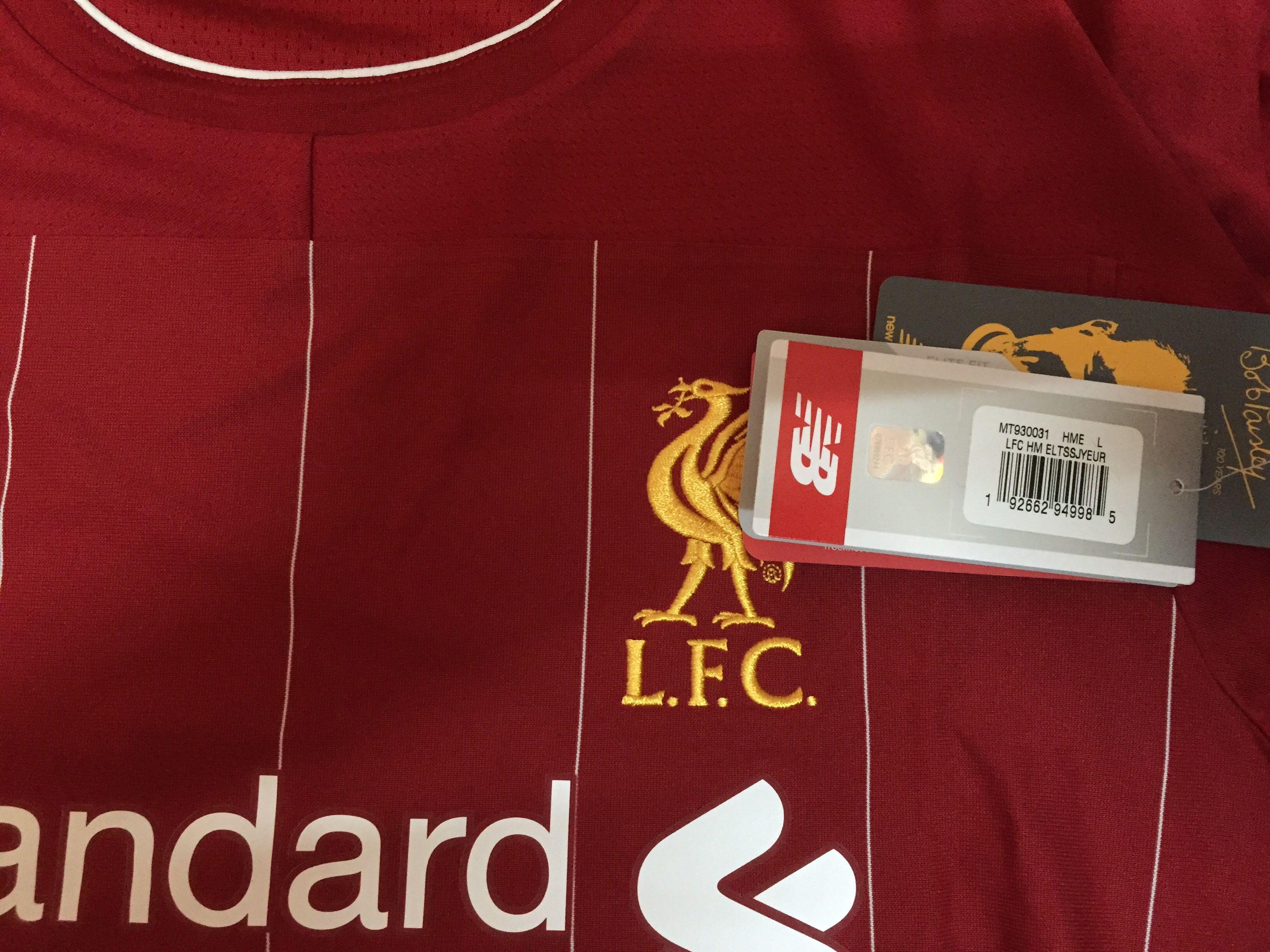 Liverpool Original New Balance Player Issue jersey Men s