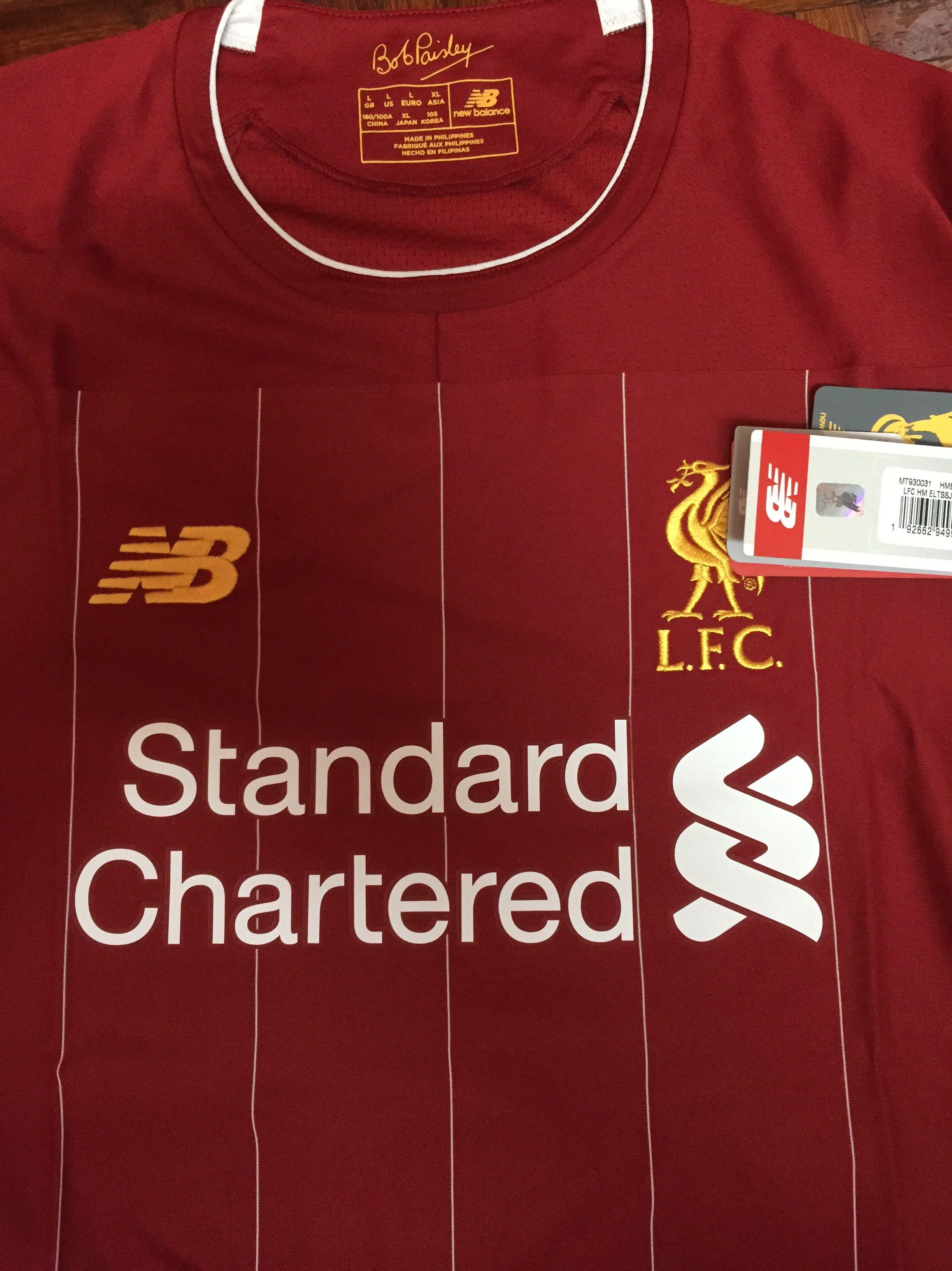 Liverpool Original New Balance Player Issue jersey
