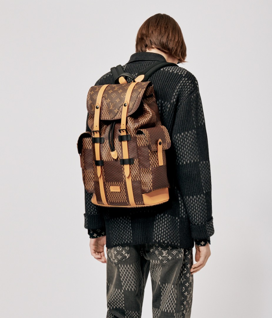 Sharing: Louis Vuitton Nigo Virgil LV2 LV Christopher Backpack, Men&#39;s Fashion, Bags & Wallets ...