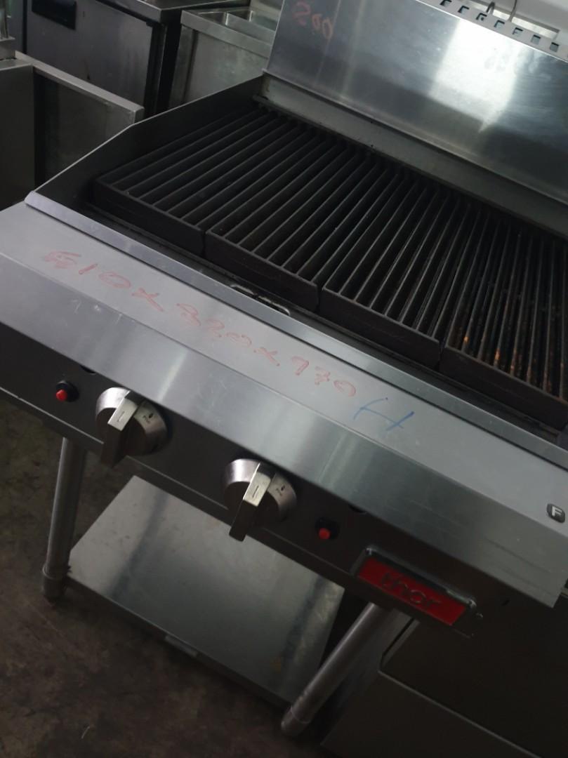 LPG Gas Char Broiler Grill/Griddle/Hot Plate Commercial kitchen equipment, TV & Home Appliances