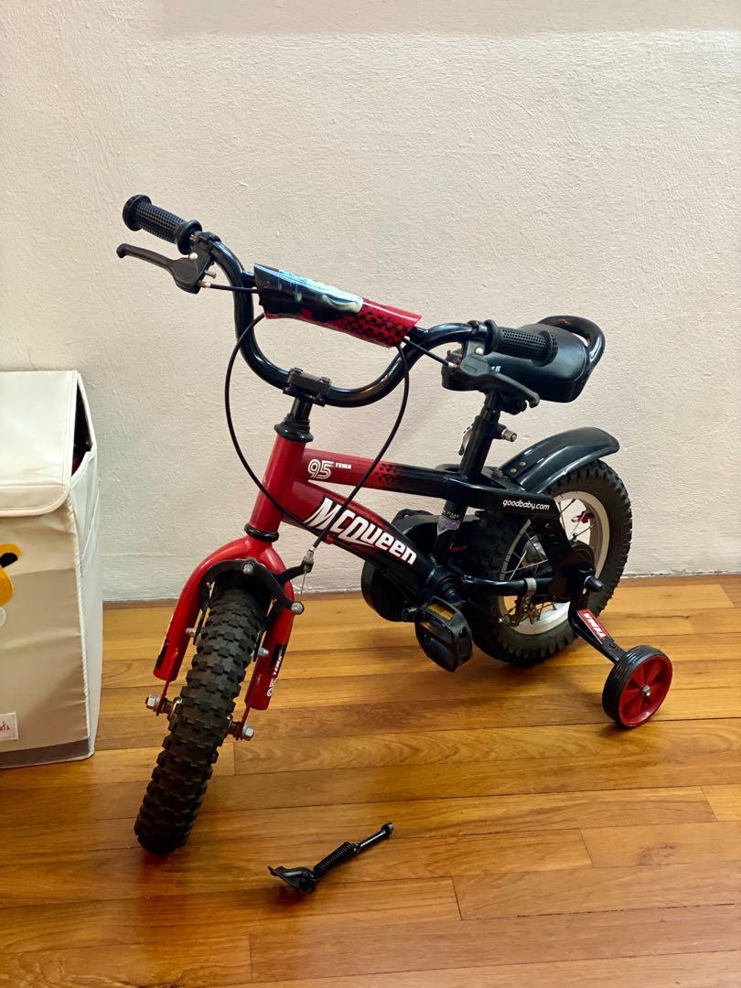 12 lightning mcqueen bike