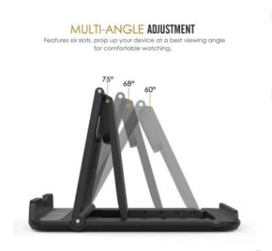 MoKo Universal Foldable Phone Tablet Stand Adjustable Holder MoKo