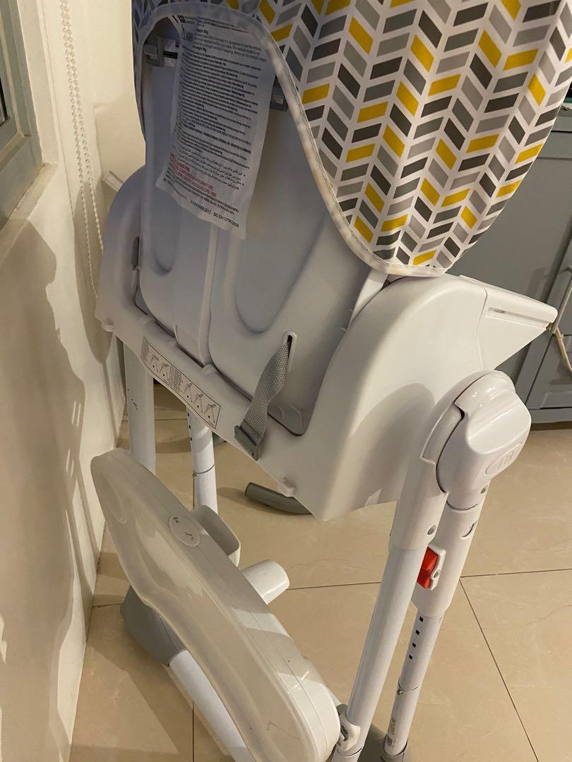 mothercare chevron highchair