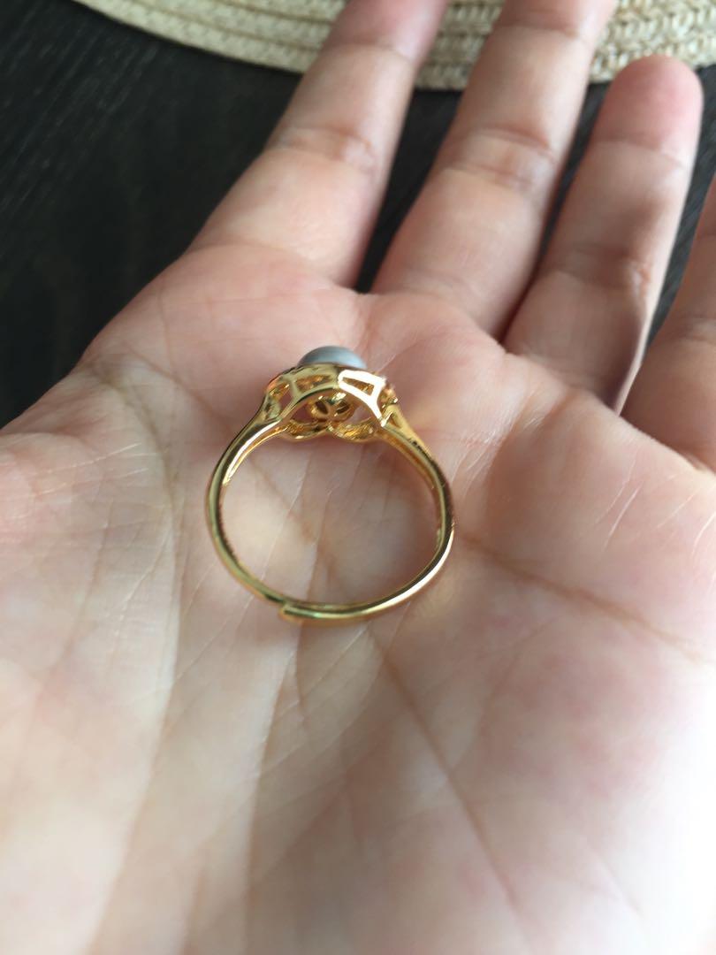 Saltwater on sale pearl ring