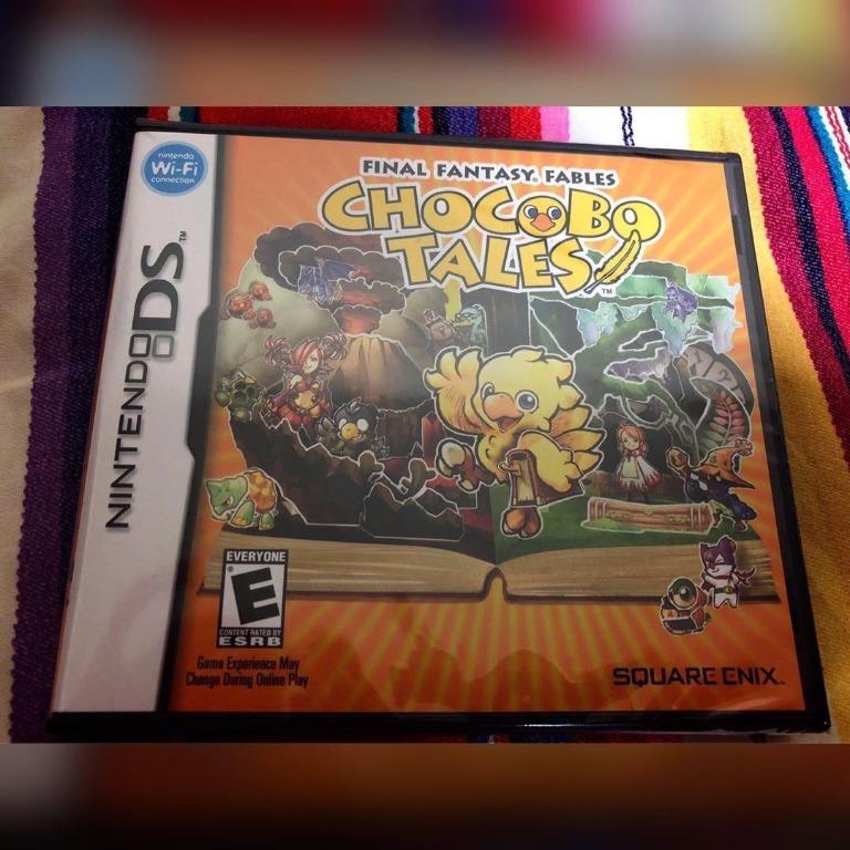 New Final Fantasy Fables Chocobo Tales Nintendo Ds Rpg Game 3ds Dsi Video Gaming Video Game Consoles Others On Carousell