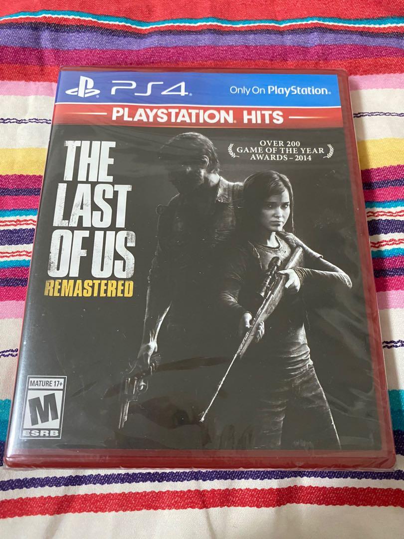 NEW The Last of Us Remastered PS4 Game Playstation Hits Red Case Edition PS 4, Video Gaming, Video Games, on