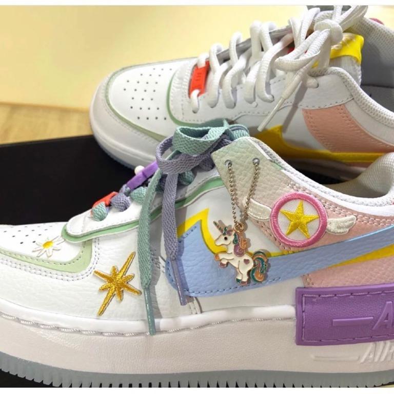 Nike Air Force 1 Women Shadow Macaron Cw2630 141 Women S Fashion Shoes On Carousell