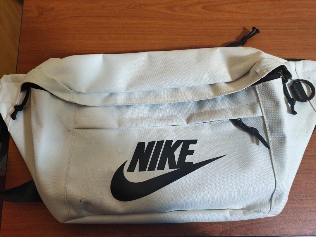 Nike white sling sale bag