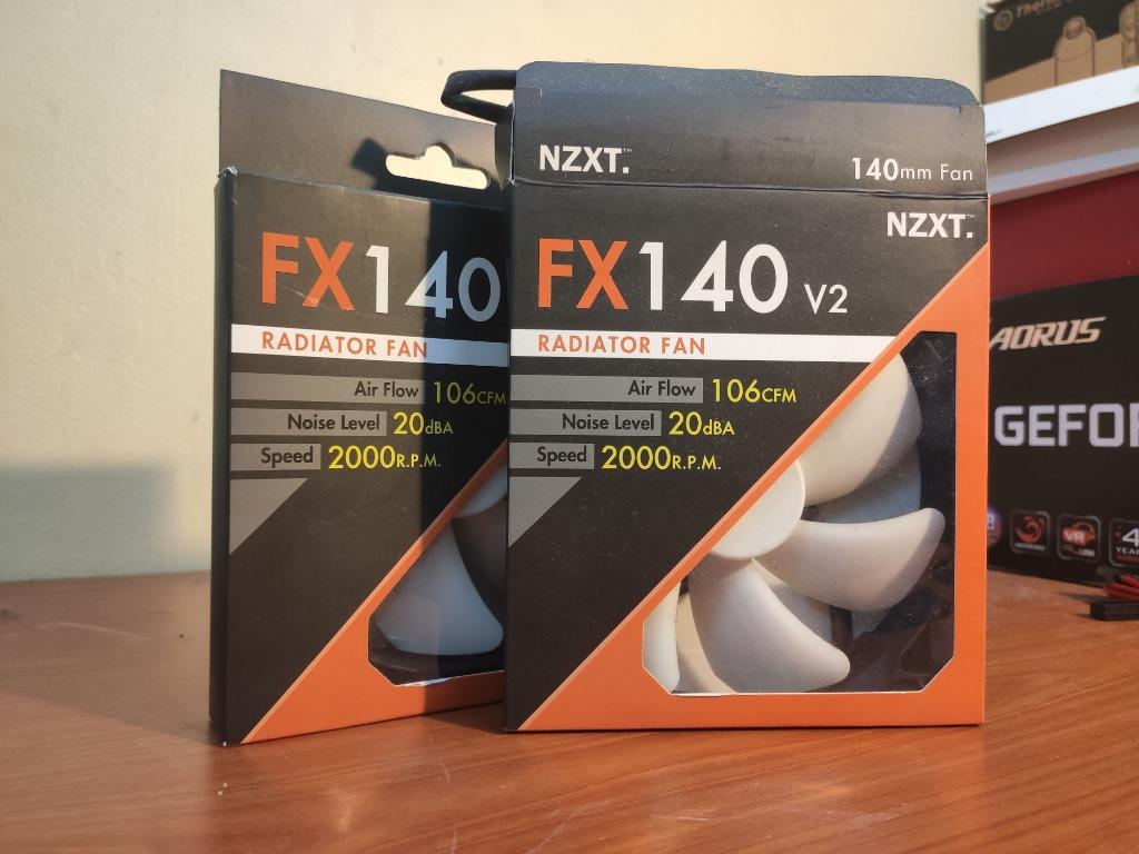 Nzxt Fx140 140mm V2 2 Fans Electronics Computer Parts Accessories On Carousell