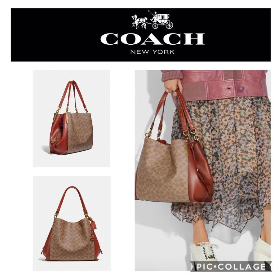 Onsale ???? Authentic Coach Women Hallie Shoulder Bag On Sales????, Women&#39;s Fashion, Bags & Wallets ...