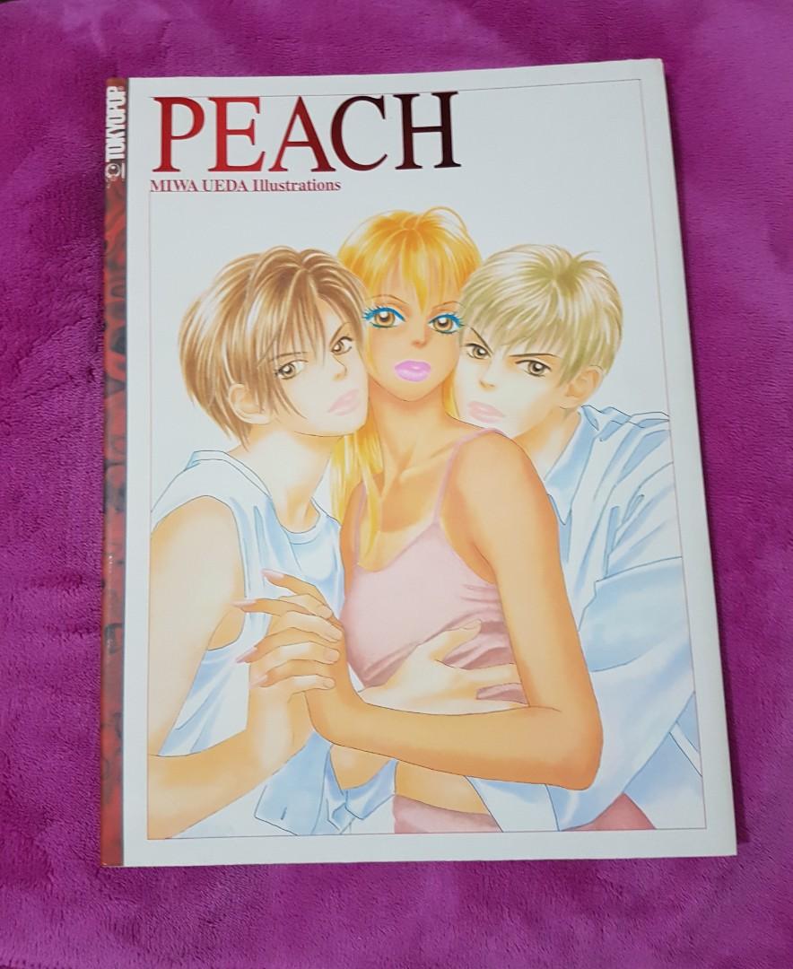 Peach Girl Manga Artbook Miwa Ueda Illustrations Rare Vintage First Edition Manga 1990s Books Comics Manga On Carousell