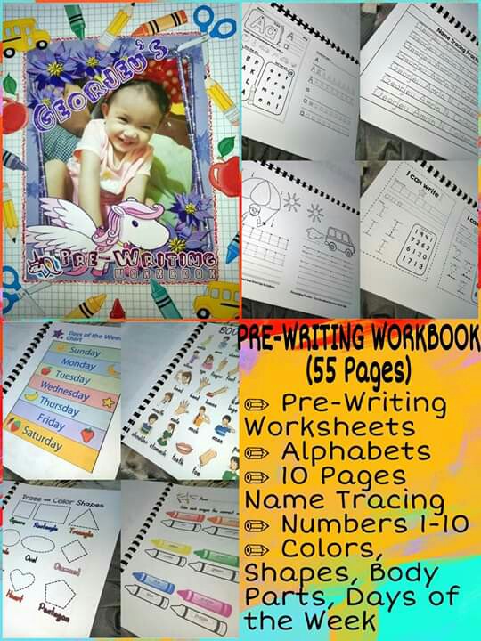Personalized Name Tracing & Workbooks for Children