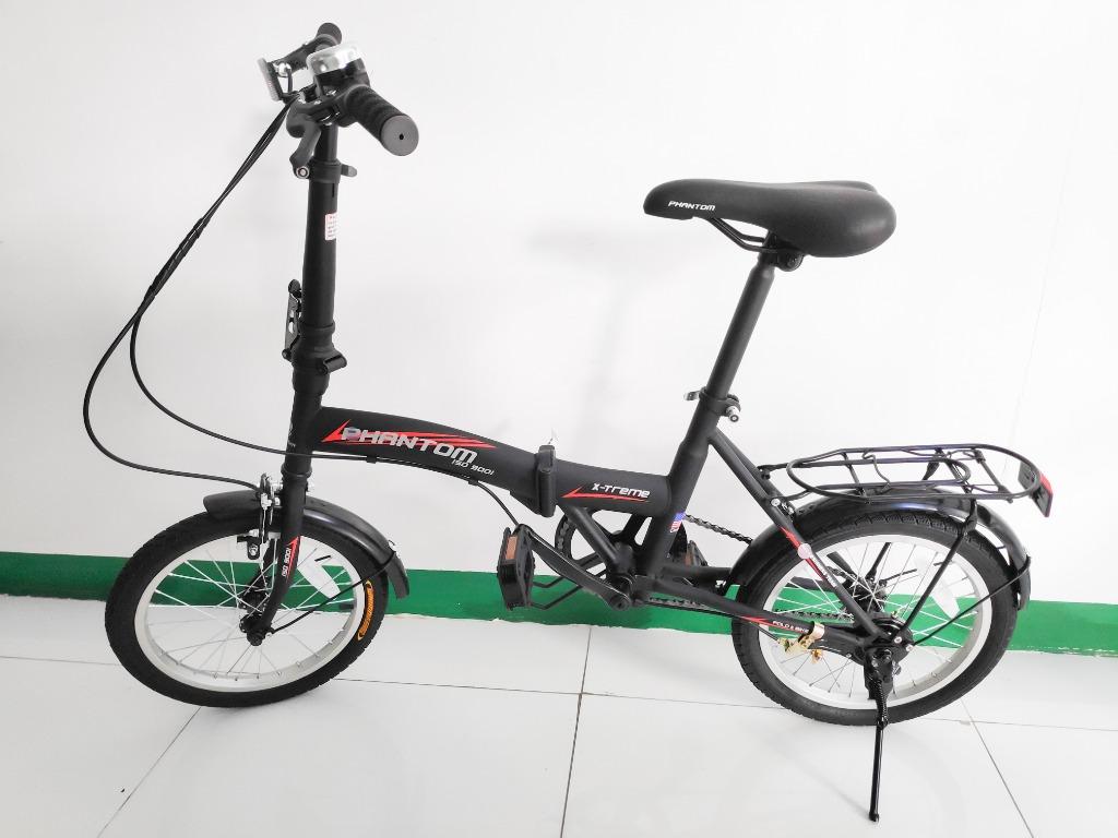 phantom extreme 16 folding bike specs