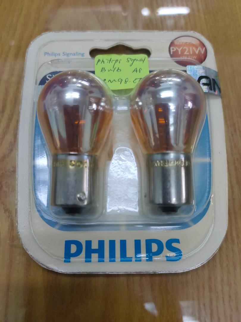 Philips PY21W 12V 21W Signaling Lamp, Auto Accessories on Carousell