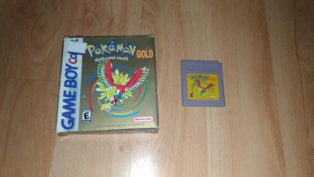 Pokemon Gold Gameboy Cartridge (Category: Nintendo) located in Cebu City. Submitted by brent726 (Listing ID 1010631962, Image 1). Description: Pokemon Gold Good condition Negotiable Gameboy Color / Advance/ SP Running Condition No saved game.