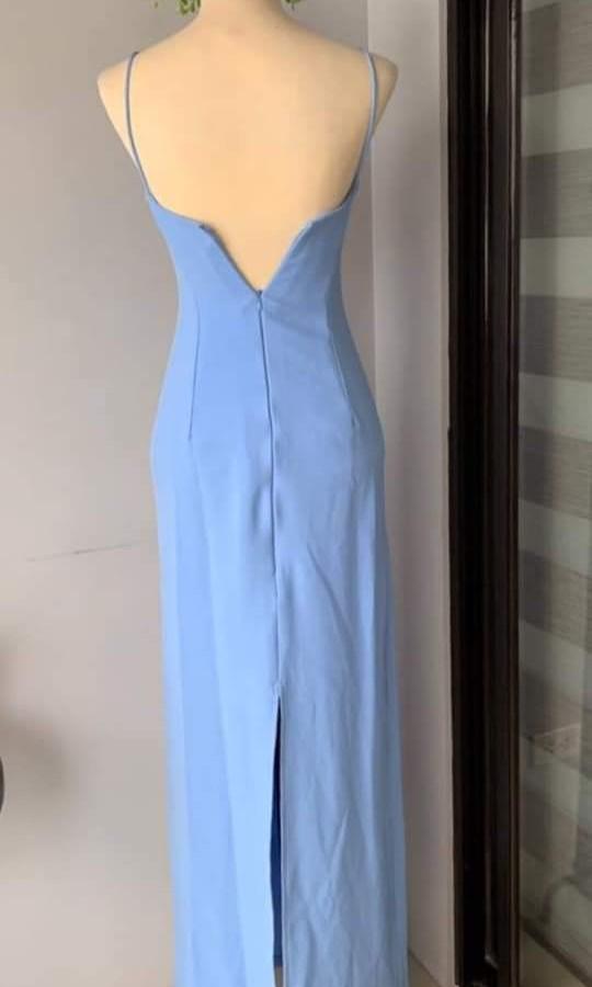 Powder Blue Wedding Guests Attire Women S Fashion Clothes Dresses Skirts On Carousell